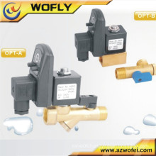 OPT A/B 2/2 way direct-acting electronic drain valve